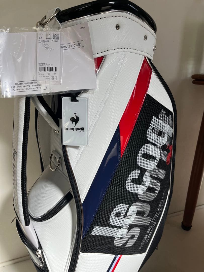 本日限定値下げ！早い者勝ち【新品】ルコックキャディバッグ