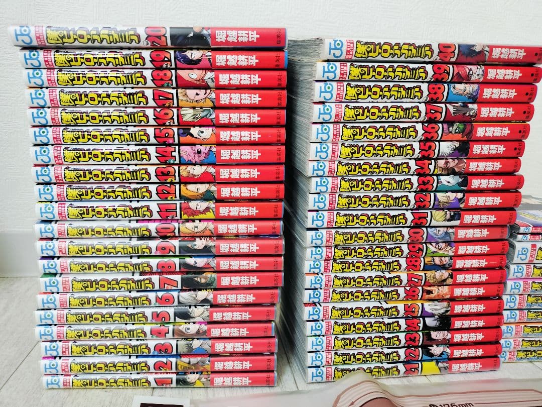 僕のヒーローアカデミア 1〜40巻+チームアップミッション 1〜6巻+特典