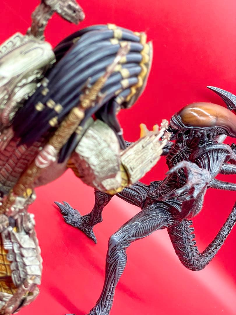 プレデター　リアル　フィギュア　エイリアンvsプレデター　プレミアムvar