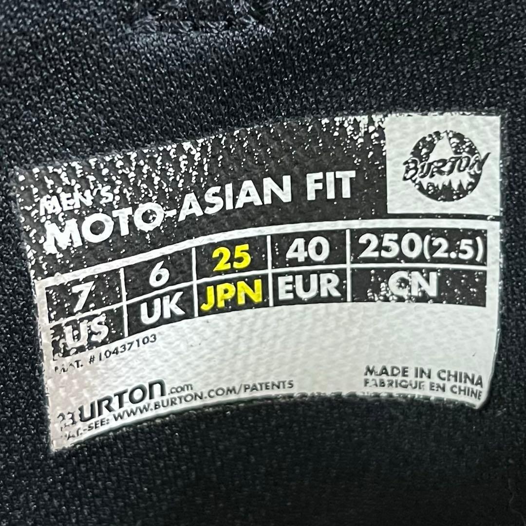 【即日発送】BURTON スノボブーツMOTO-ASIAN FIT 25.0cm