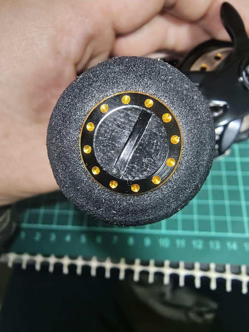 アブガルシア　レボ　ビッグシューターコンパクトL　スプールがパワークランク仕様