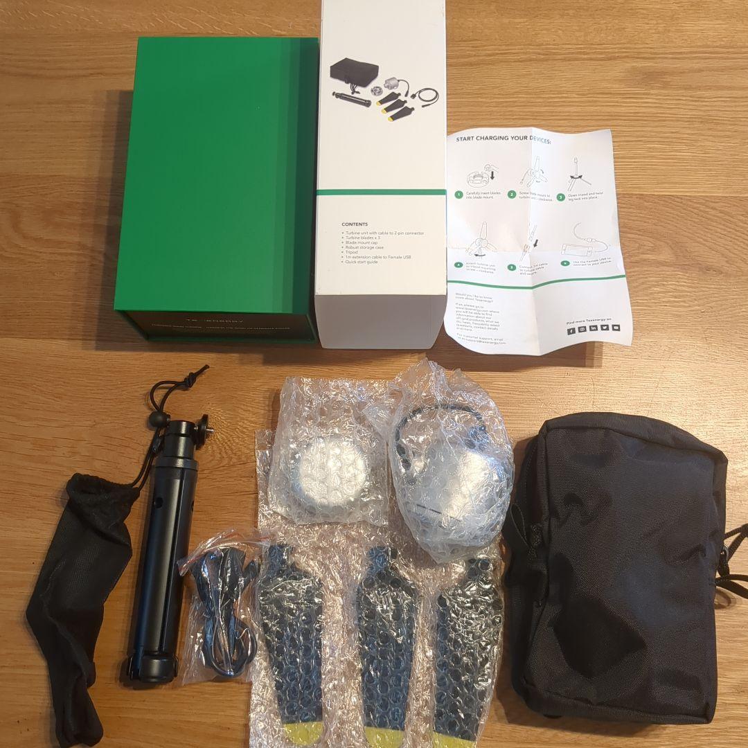 Infinite Air　ポータブル風力発電機