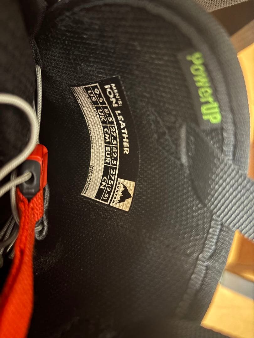 Burton ION Leather 27.5cm 2023-24モデル