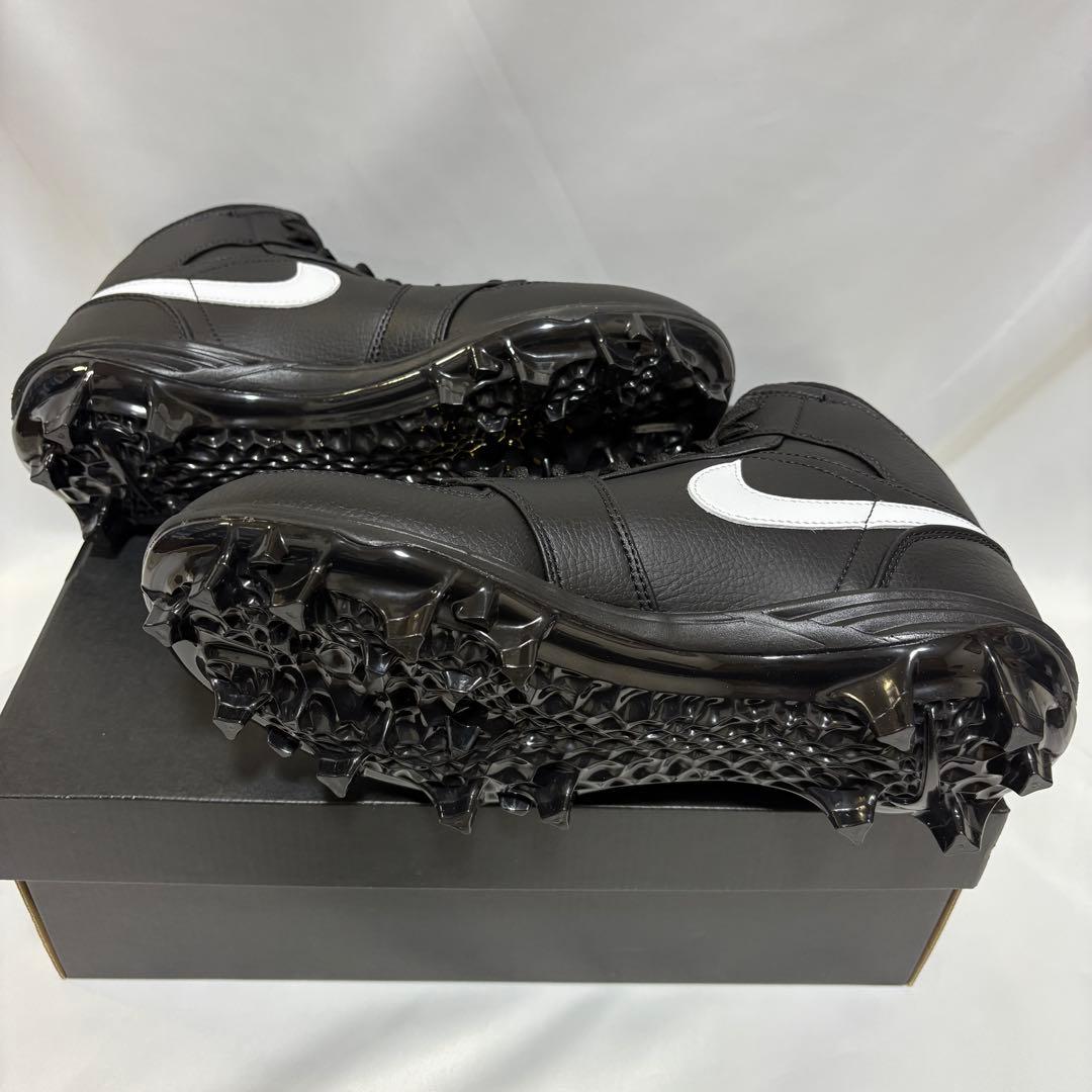 Jordan 1 Mid TD Black　アメフト スパイク 27.0cm　D