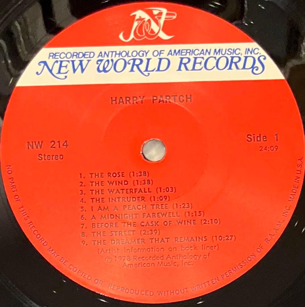 洋楽 Harry Partch / John Cage - The Music Of