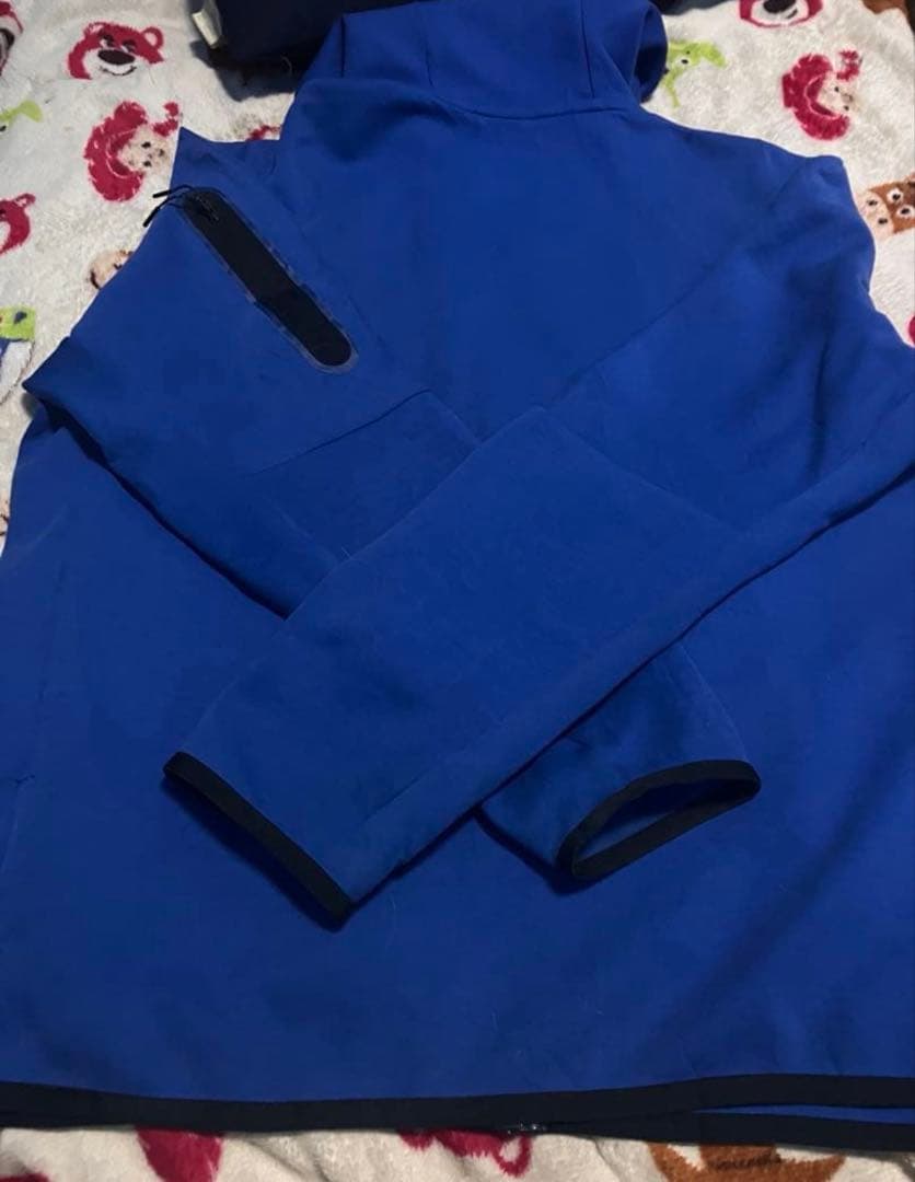 NIKE テックフリース 青