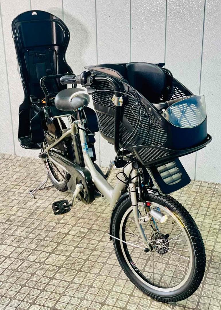 【BRIDGESTONE】 20インチ子供乗せ電動アシスト自転車2682