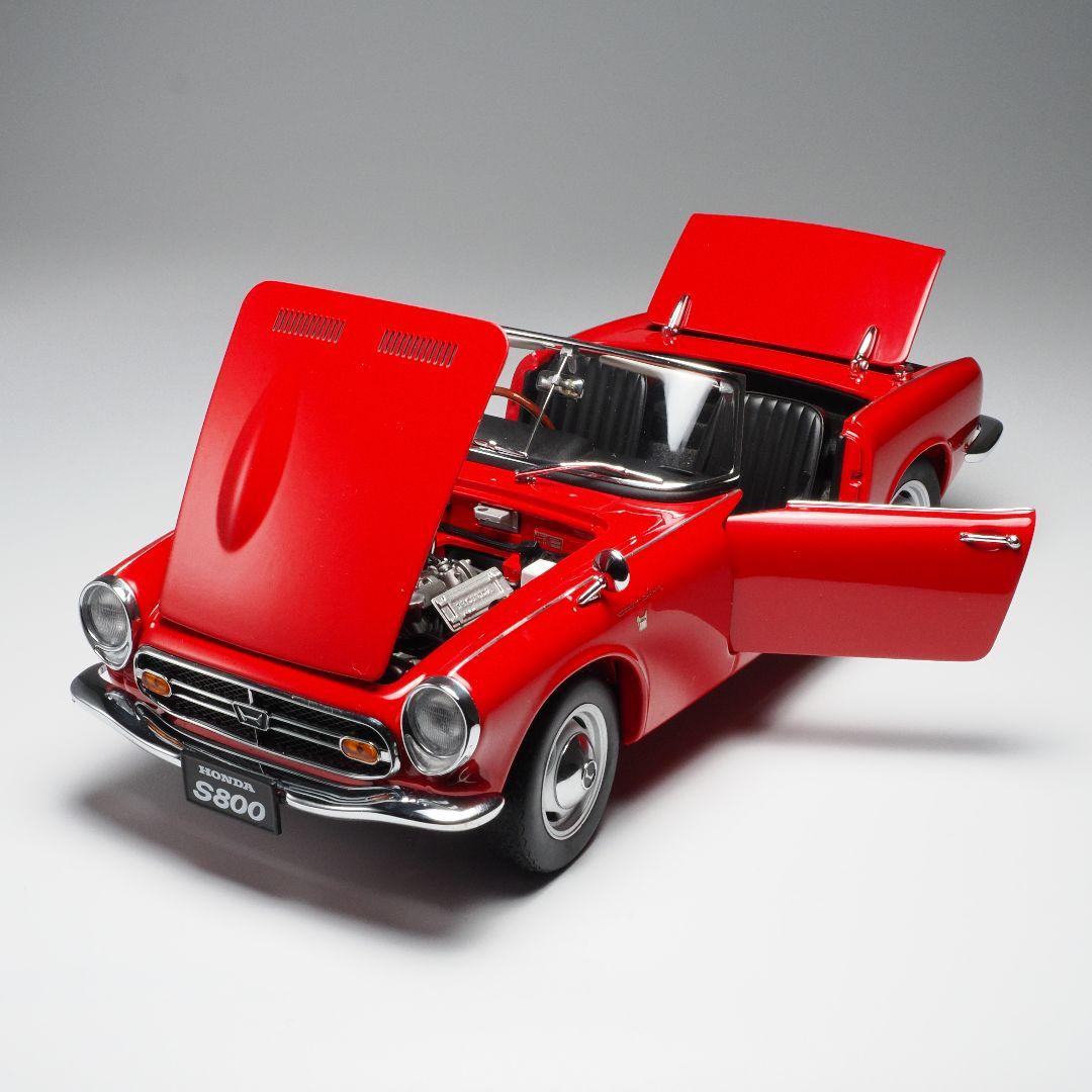 オートアート 1/18 ホンダ S800 レッド