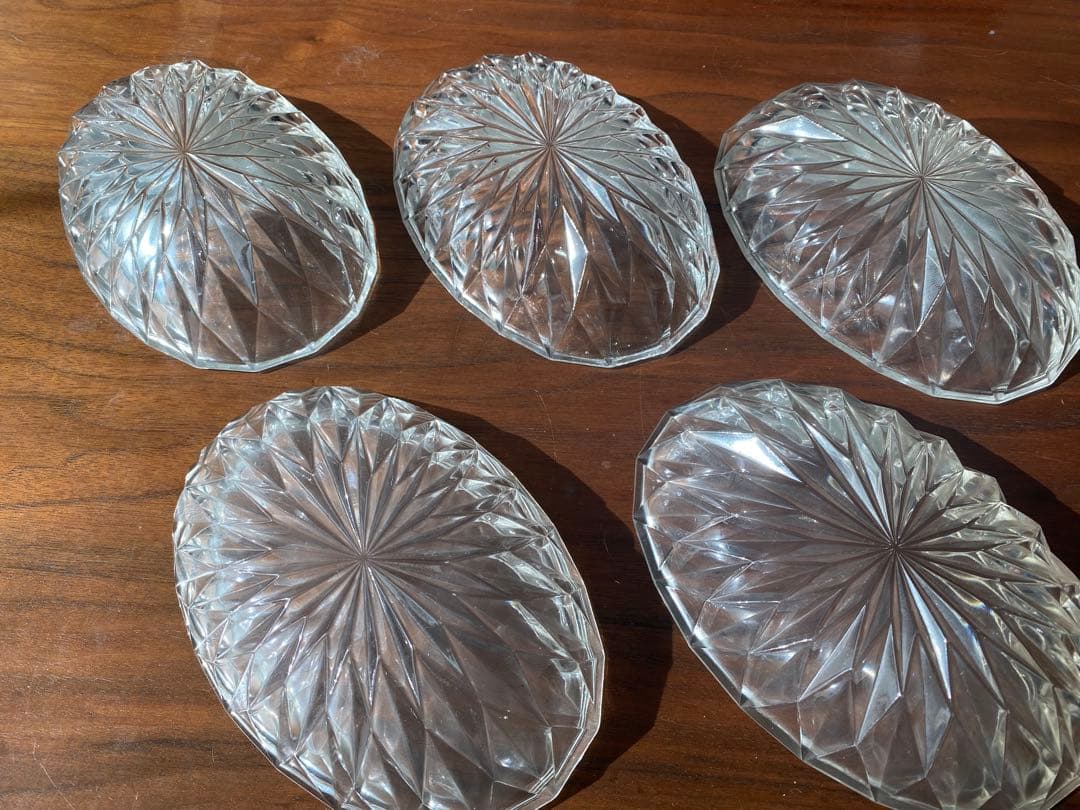 70年前のガラス製品　５個セット