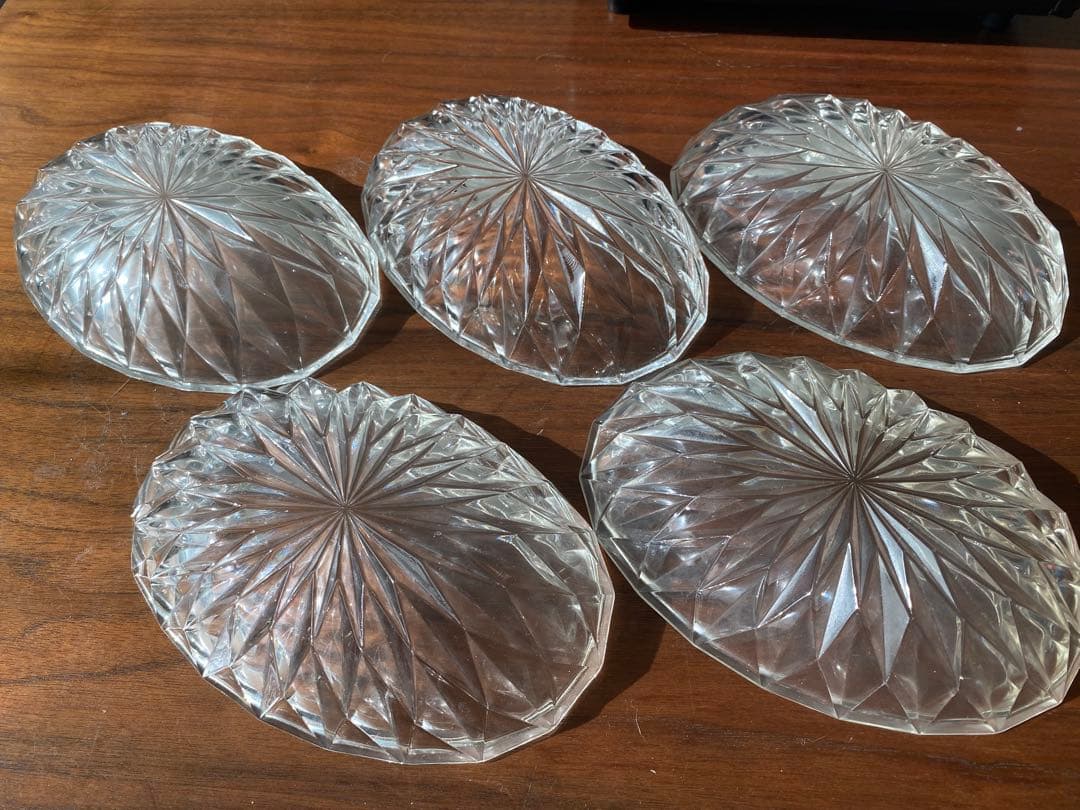 70年前のガラス製品　５個セット