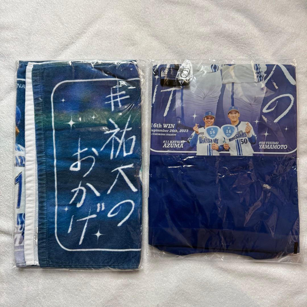 横浜DeNAベイスターズ #11 東克樹2023年 ハイライトグッズ セット