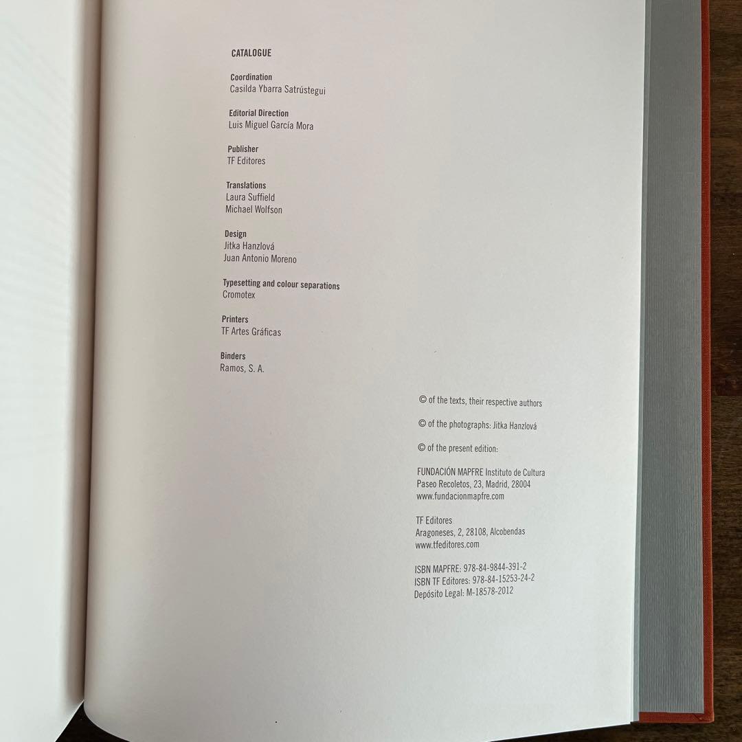 Jitka Hanzlova 写真集