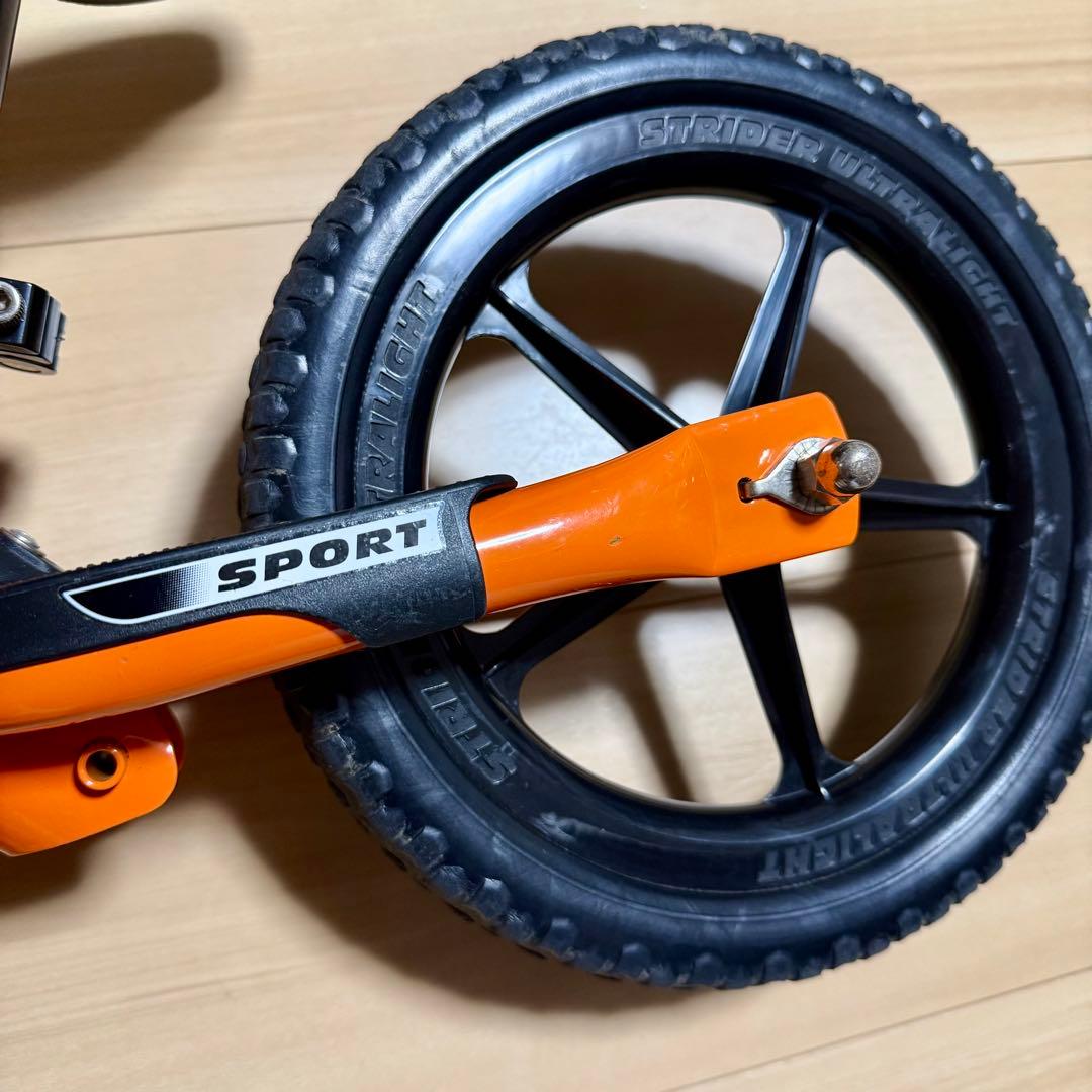 STRIDER ストライダー バランスバイク12インチ オレンジ 自転車 子ども
