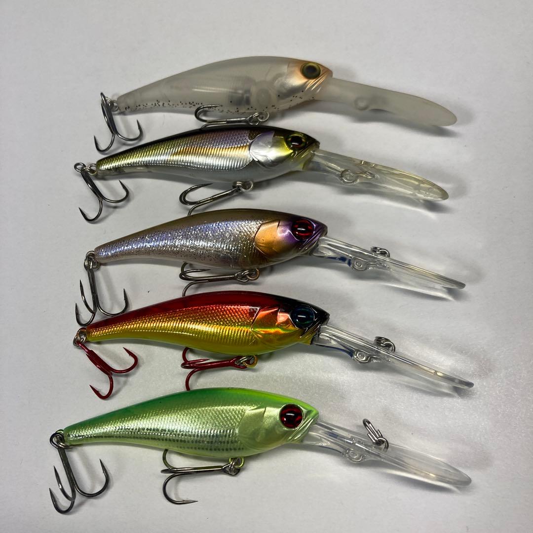 【美品】ジャッカル ソウルシャッド 62DR-SP ５セット