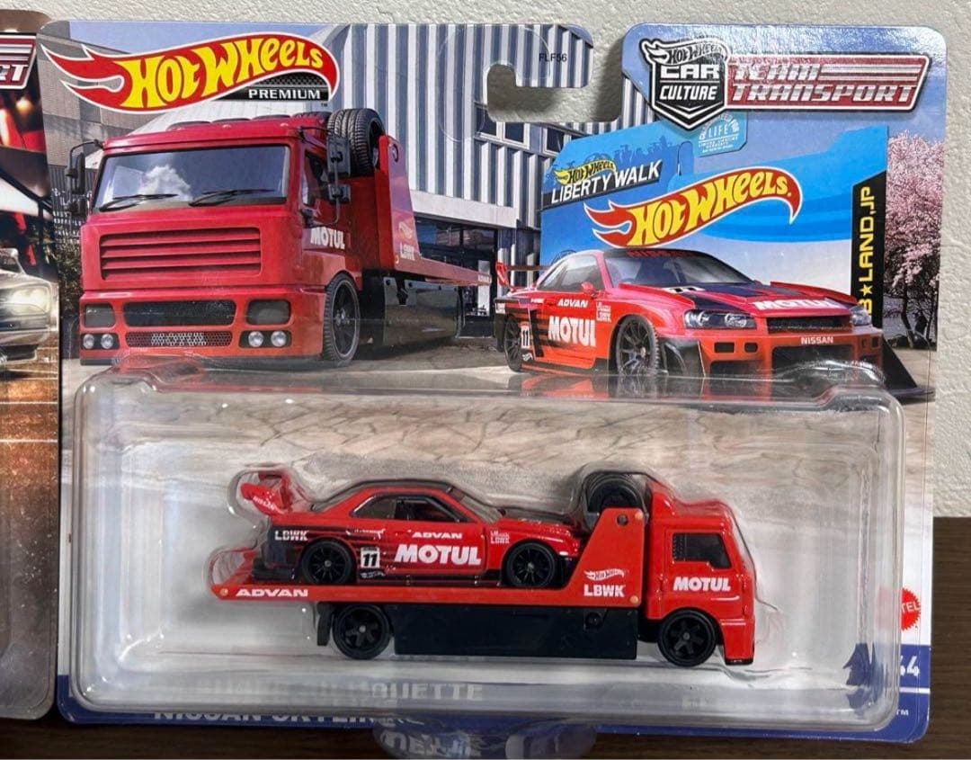 ホットウィール チームトランスポート 2種セット