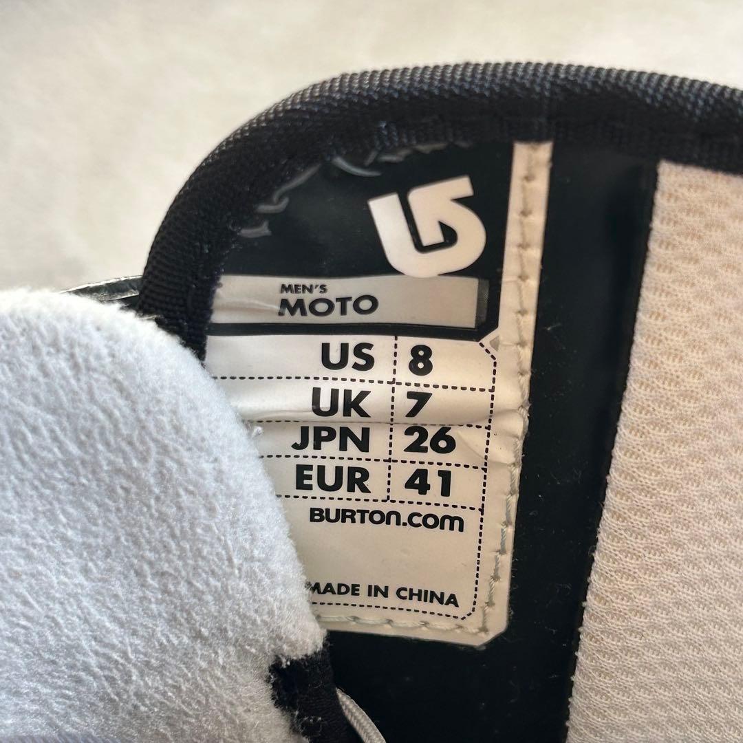 BURTON MOTO スノーボードブーツ ブラック 26.0cm