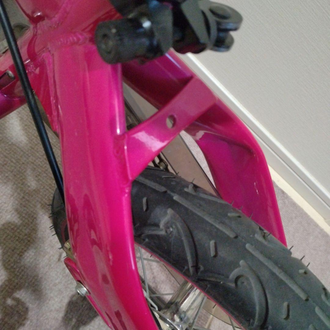 へんしんバイク　ピンク　１２インチ