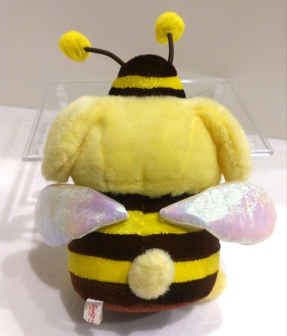 サンリオ ポムポムプリン ぬいぐるみ ミツバチ はち 蜂 プリン 当時物 レトロ