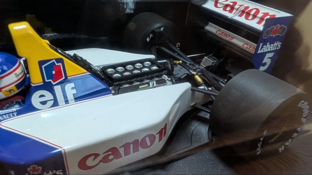 礼*志様 ミニチャンプス 1:18 ウイリアムズ FW14B N.マンセル 19