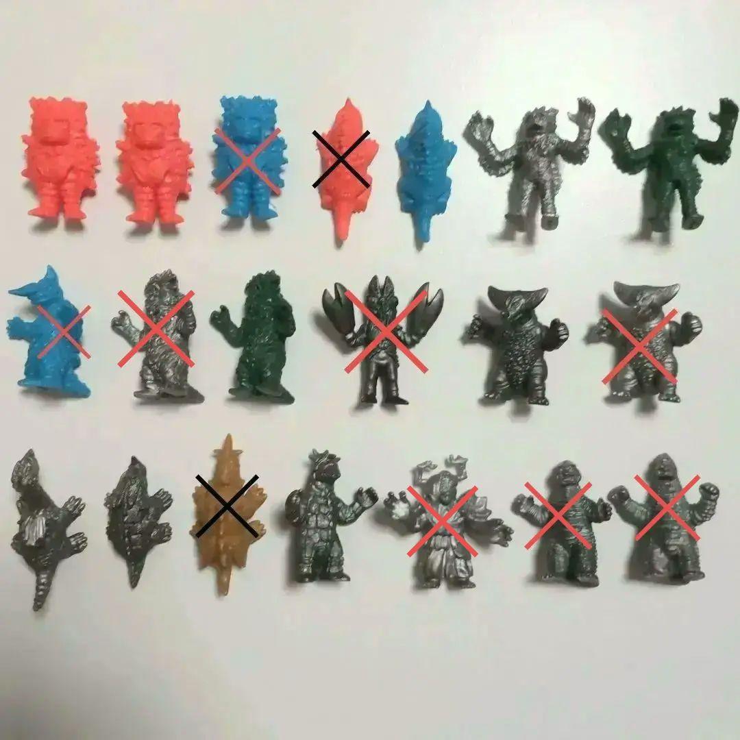 コレ★バラ売り可　ウルトラマン怪獣消しゴム　ユタカ　アンティッＱ　新造形　大量