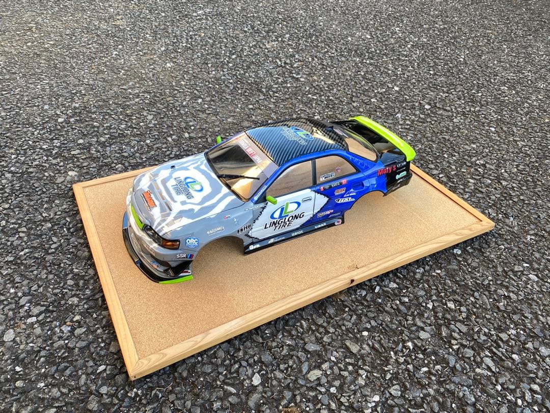 アディクション　トヨタ　JZX100 チェイサー　ラジコンボディ　中古　塗装済