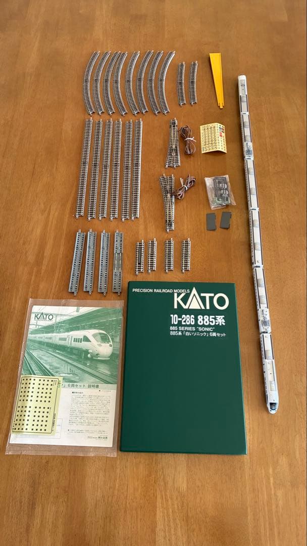【中古】KATO 885系 白いソニック&レール Nゲージ 鉄道模型 TOMIX