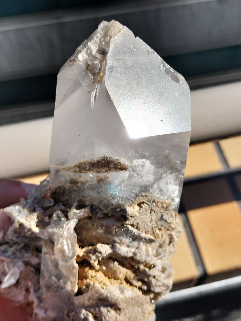 ブルーザギマウンテンクォーツ　古く珍しいタイプ