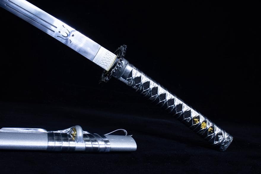 斬龍武士刀-高性能マンガン鋼 日本刀 模造刀 居合刀