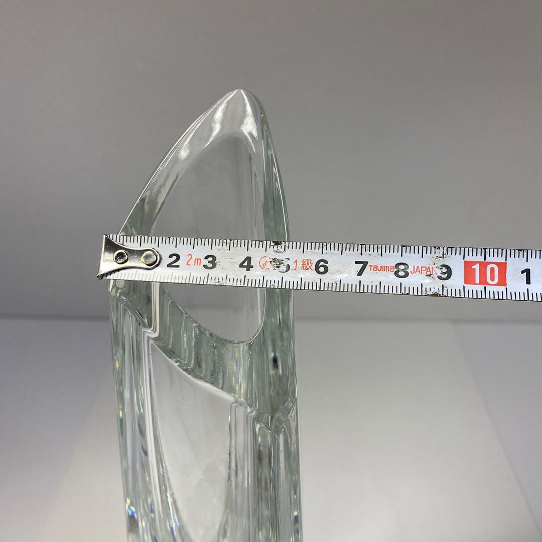 専用　☆洋3バカラ　フラワーベース　高さ32.8㎝　タエサ　東Y6-1120①