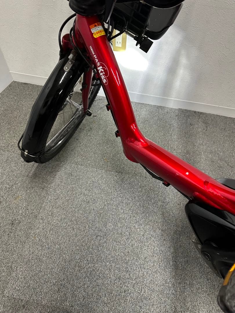 3人乗り電動自転車　ヤマハパスKISS 20インチ　子供乗せシート付き　お買い得