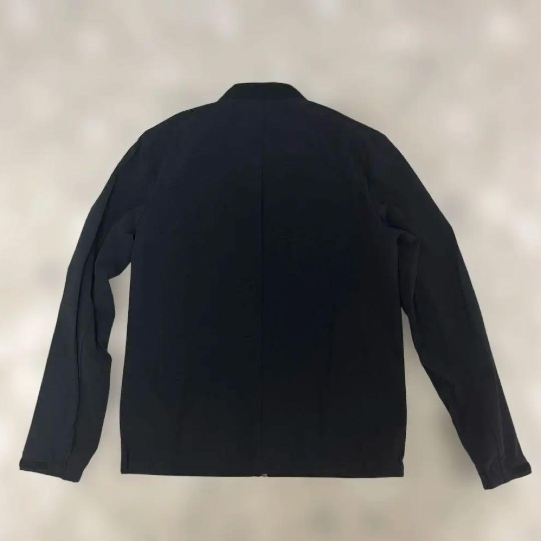 【定価3，3万円】美品DESCENTE GOLF／軽量ジップアップジャケット黒L