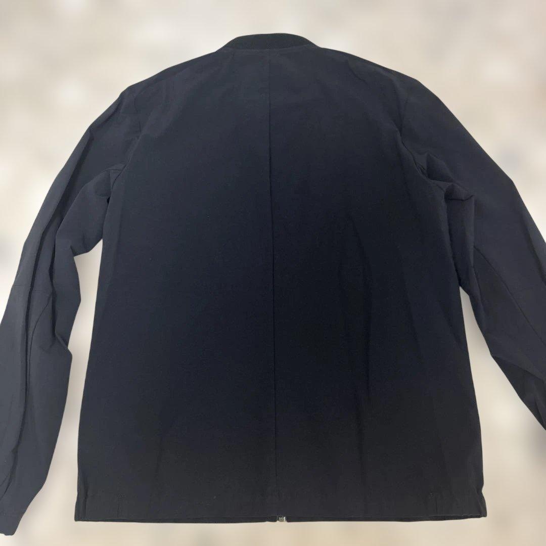 【定価3，3万円】美品DESCENTE GOLF／軽量ジップアップジャケット黒L