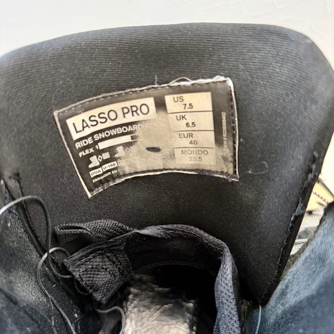 スノーボード RIDE LASSO PRO 22-23 25.5cm
