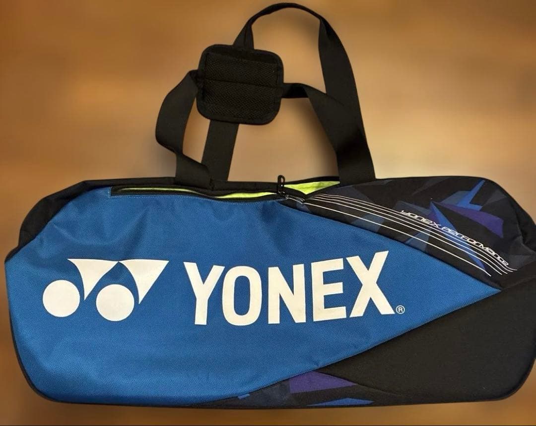YONEX ヨネックス　プロパフォーマンス　トーナメントバック　ブラック ブルー