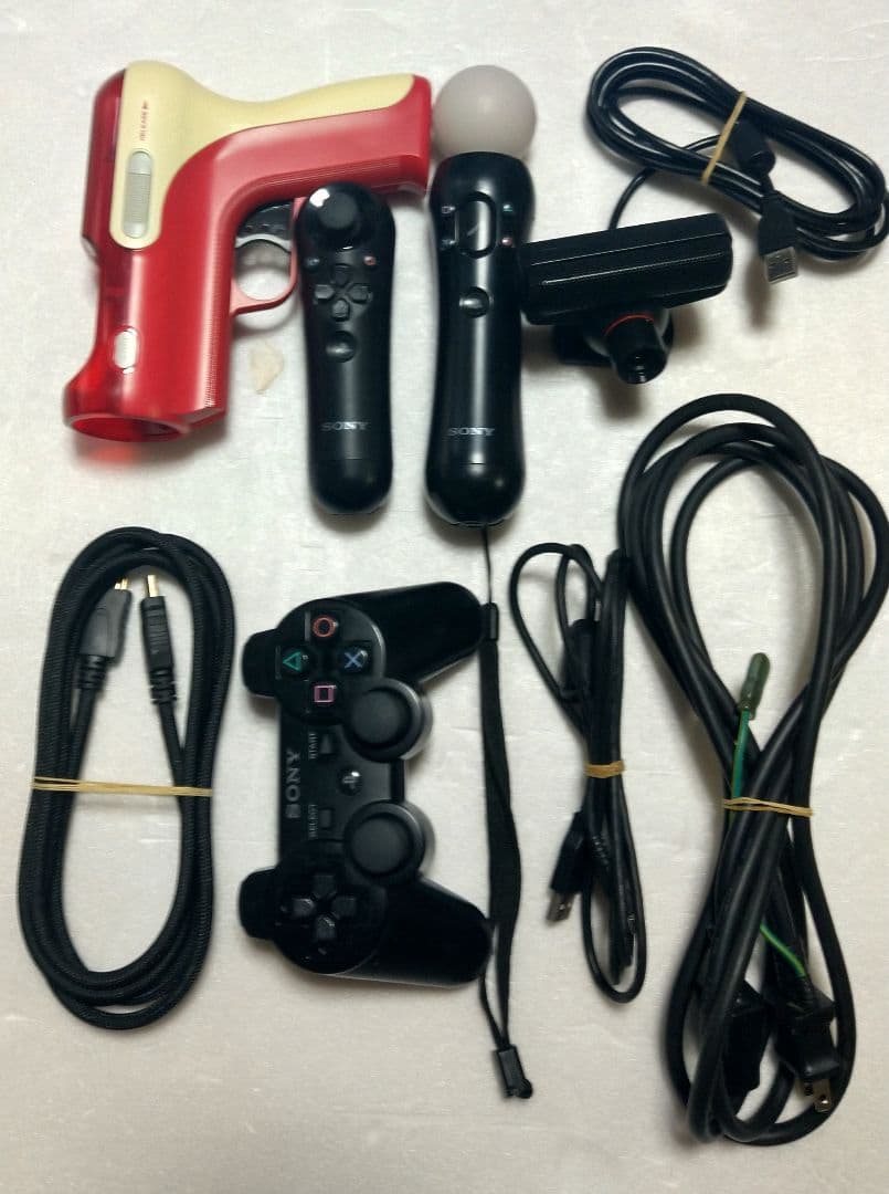 初期型PS3 CECHA00 60GB ソフト56本 モーションコントローラ