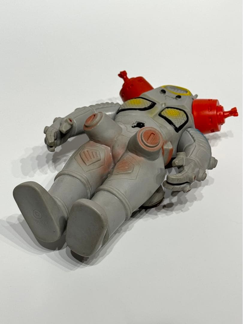 【秘蔵】マルサン　ブルマァク移行期　ソフビ　キングジョー　補修なし　当時物