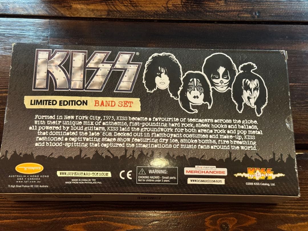 KISS 限定版バンドフィギュアセット　未開封デッドストック品