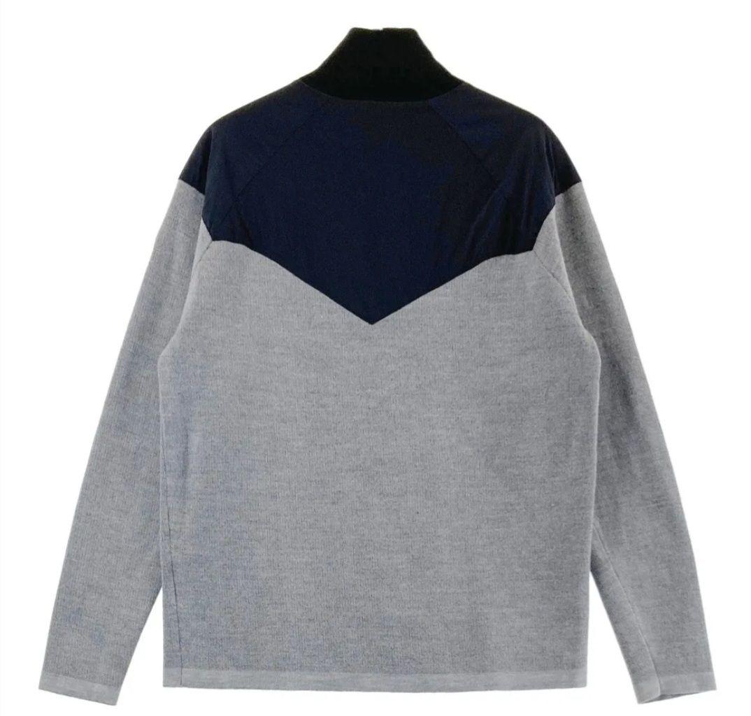 DESCENTE GOLF デサントゴルフ ニット　セーター グレー メンズ