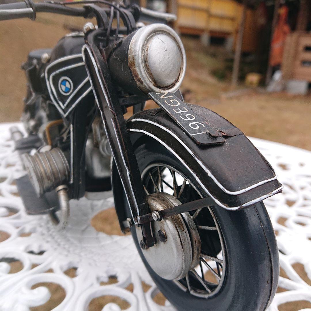  ミニチュアオートバイ 金属製？長33幅10高16cm重750g