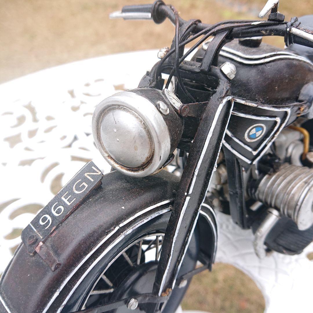  ミニチュアオートバイ 金属製？長33幅10高16cm重750g