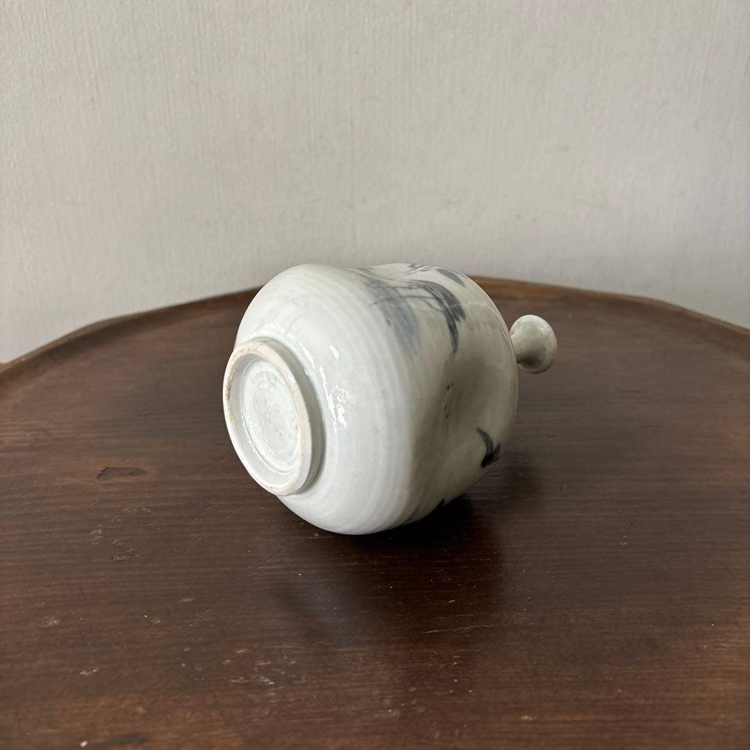 古伊万里　平戸　染付阿古陀徳利　三川内焼　花器　古道具　アンティーク　検:李朝