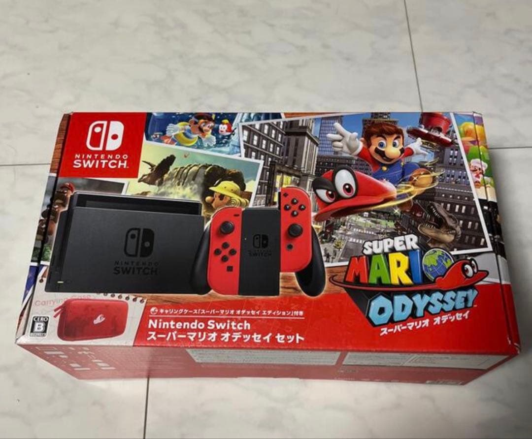 【ソフトつき】スーパーマリオオデッセイ セット任天堂スイッチ Switch 本体