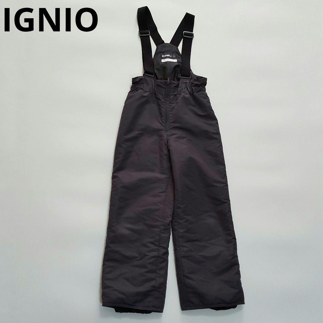 モンベル × IGNIO キッズ 140 スノーウェア 上下セット スキースノボ