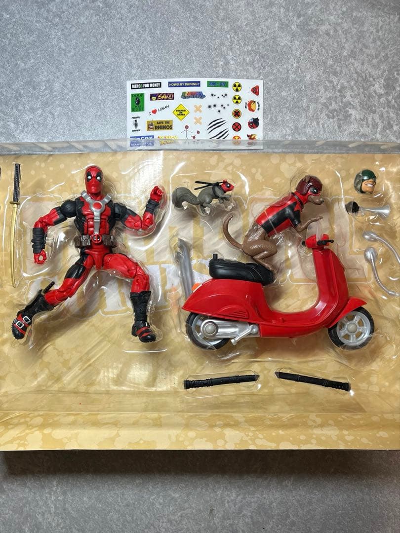 マーベルレジェンド デッドプール・コープス & スクーター デラックスパック