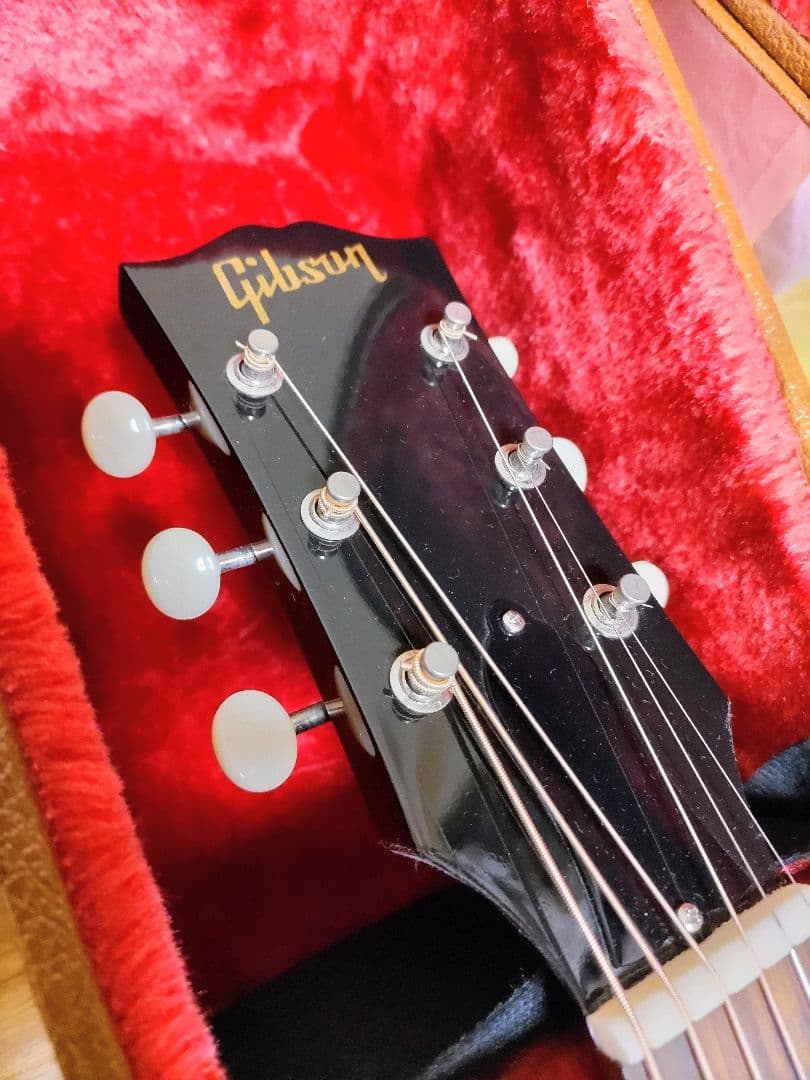 【美品】ギブソンJ-45 1960s ワインレッドカラー