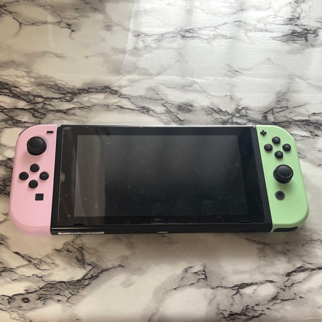 Nintendo Switch 本体 ピンク・緑 Joy-Con セット