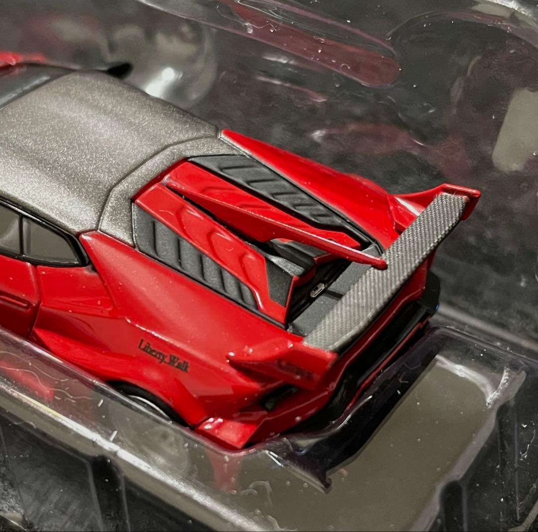 MINI GT 【限定】トイザらスオリジナル134LBWK☆ランボ・ロッソマーズ