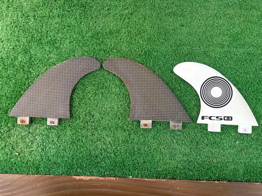 hiro3357 売約済みショートボード ホワイト・ブルー7.2f