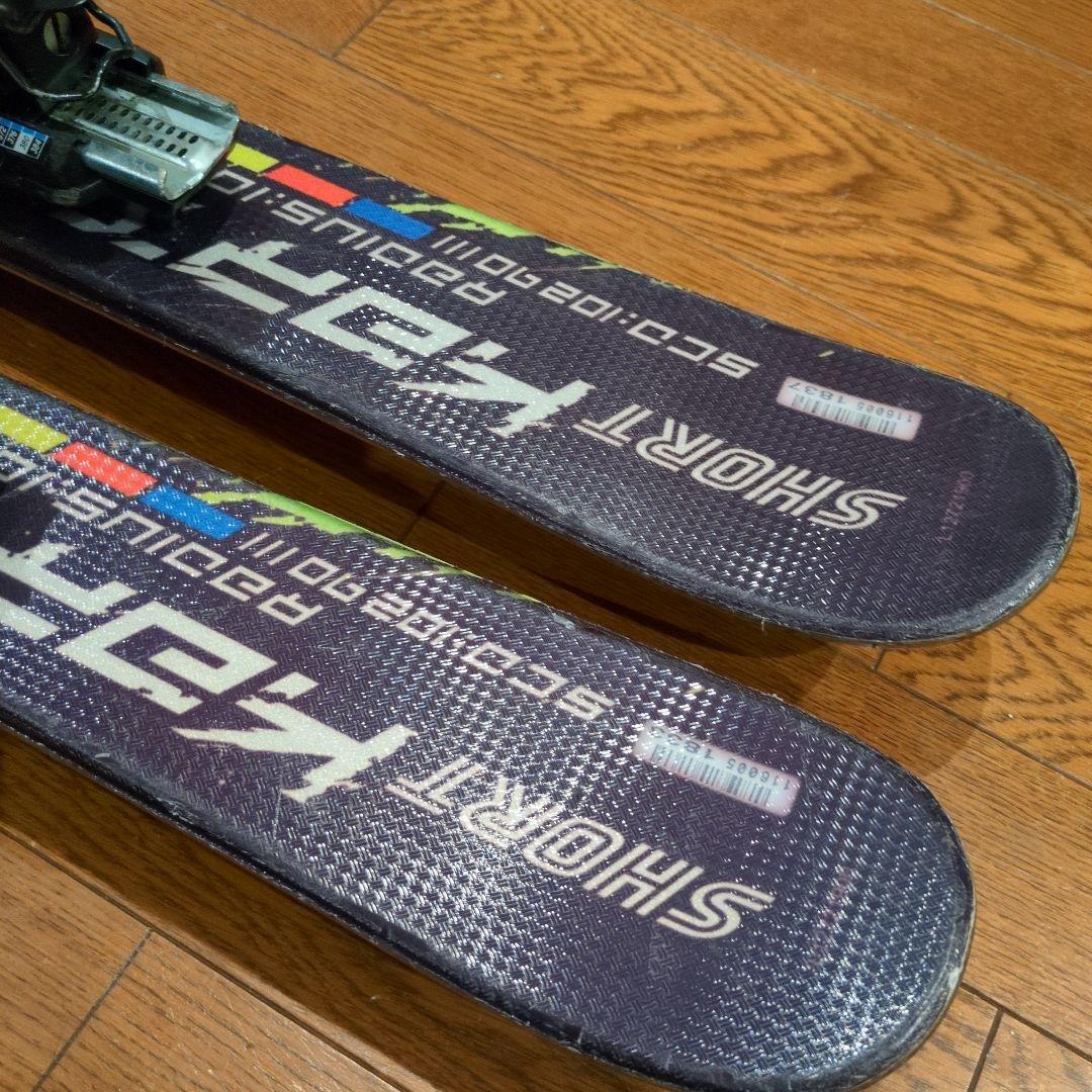 SALOMON SHORT KART 125cm ミッドスキー ①