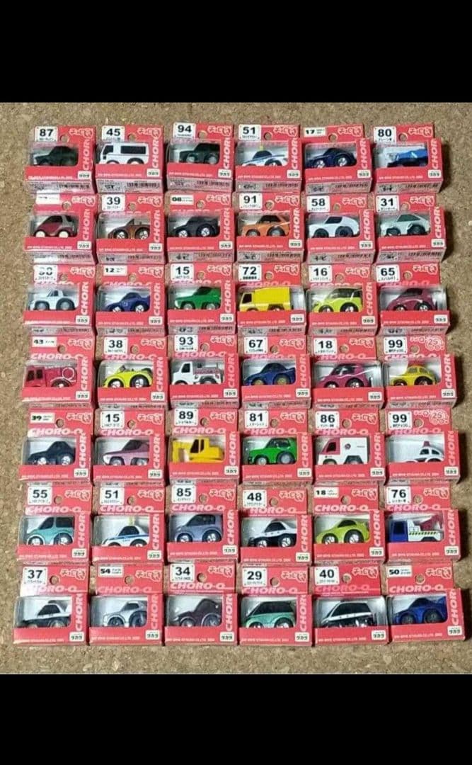 チョロＱ まとめ売り ダブリ無し149台